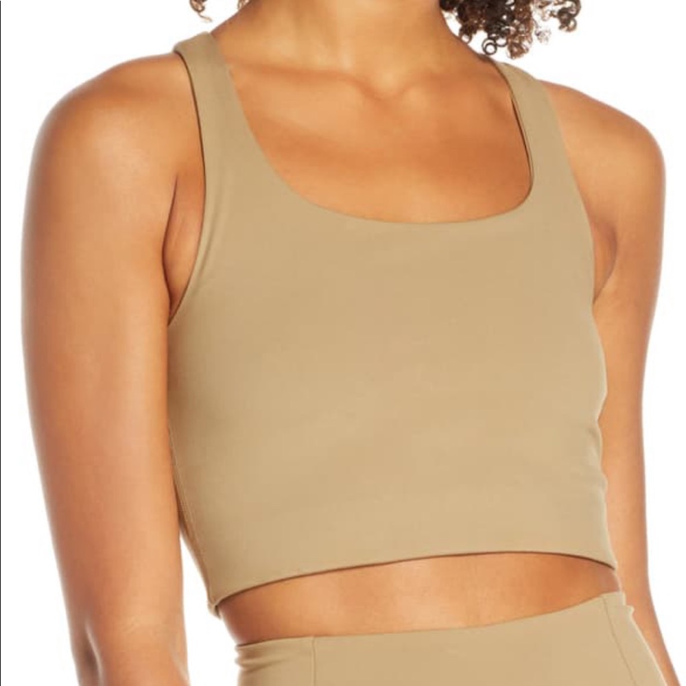 GIRLFRIEND COLLECTIVE Paloma Sports Bra In Sand